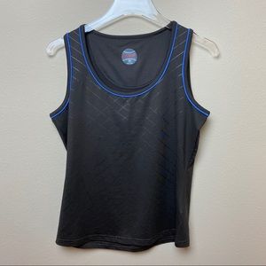 Bolle | Tennis Tank in Brown and Blue
